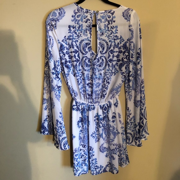 Show me your Mumu draped Dress, SMALL, NWOT - Picture 7 of 7